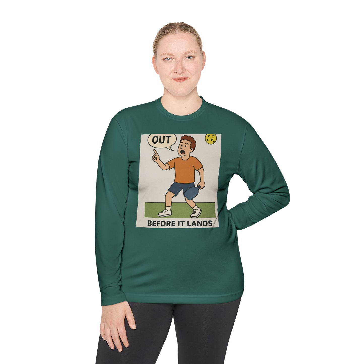 Pickleball Long Sleeve Tee - Unique Design