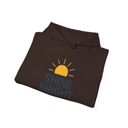 Shine Bright Hoodie - Unisex Heavy Blend, Cozy Sweatshirt for Sun-Lovers, Perfect Gift for Motivational Moments, Warm Layer for All [...]