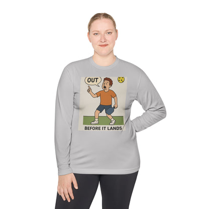 Pickleball Long Sleeve Tee - Unique Design