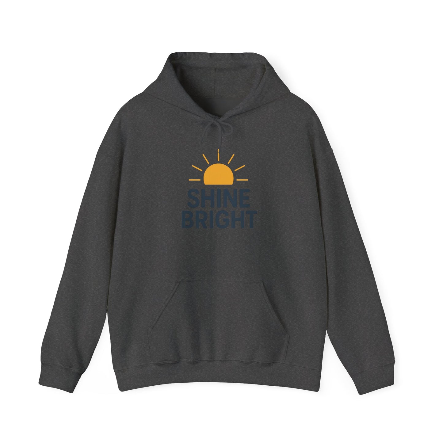 Shine Bright Hoodie - Unisex Heavy Blend, Cozy Sweatshirt for Sun-Lovers, Perfect Gift for Motivational Moments, Warm Layer for All [...]