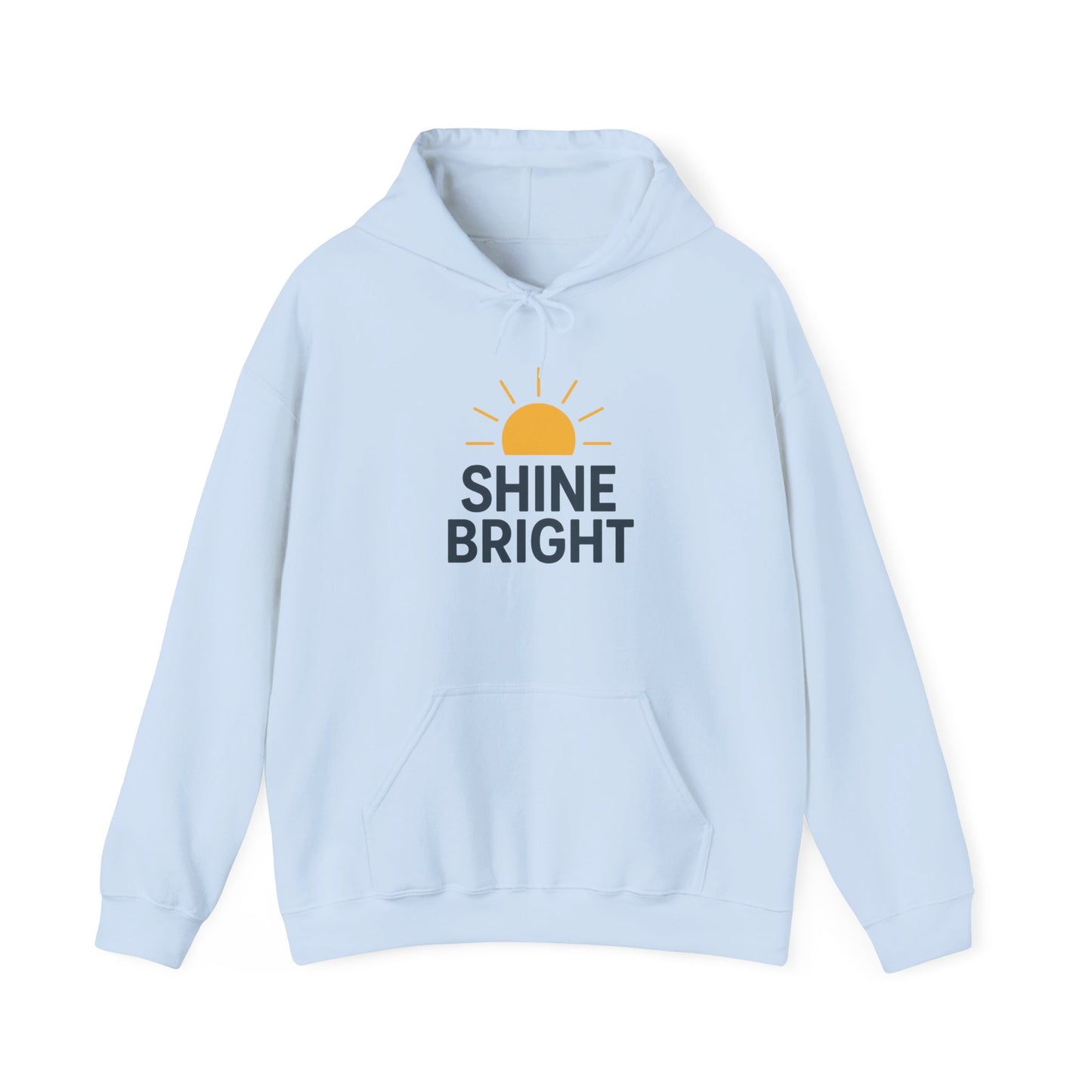 Shine Bright Hoodie - Unisex Heavy Blend, Cozy Sweatshirt for Sun-Lovers, Perfect Gift for Motivational Moments, Warm Layer for All [...]