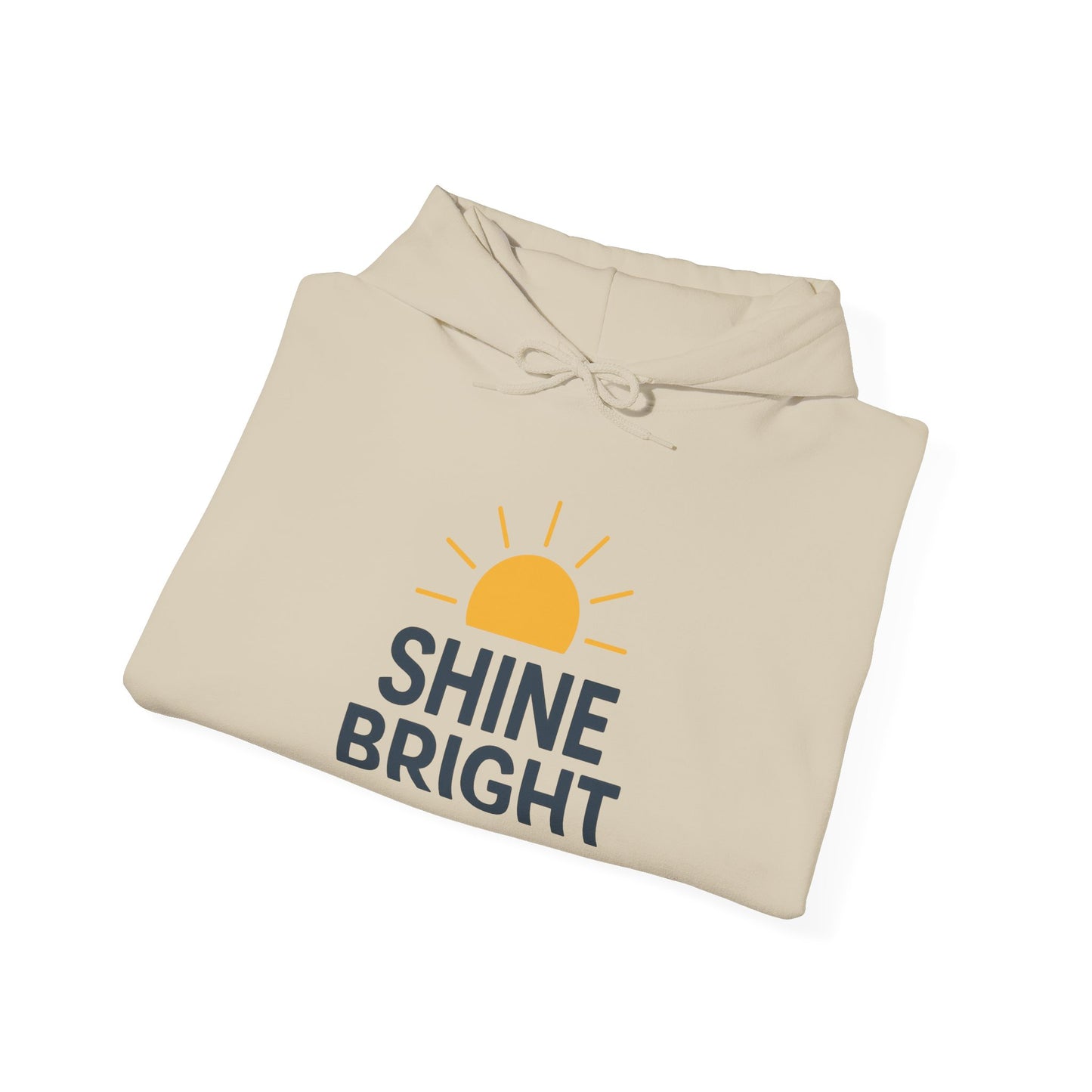 Shine Bright Hoodie - Unisex Heavy Blend, Cozy Sweatshirt for Sun-Lovers, Perfect Gift for Motivational Moments, Warm Layer for All [...]