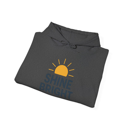 Shine Bright Hoodie - Unisex Heavy Blend, Cozy Sweatshirt for Sun-Lovers, Perfect Gift for Motivational Moments, Warm Layer for All [...]