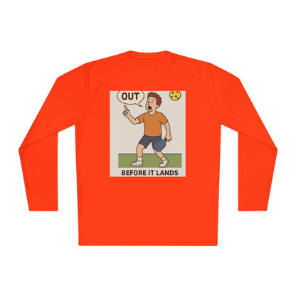 Pickleball Long Sleeve Tee - Unique Design