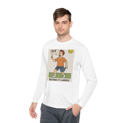 Pickleball Long Sleeve Tee - Unique Design