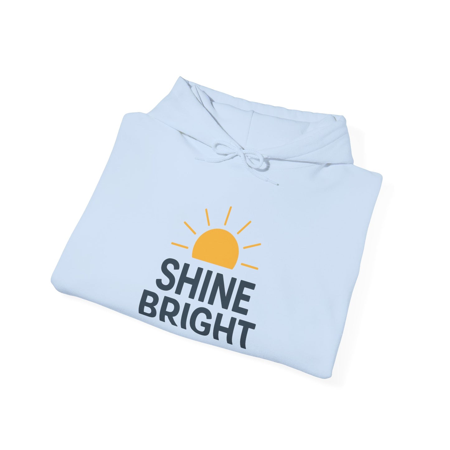 Shine Bright Hoodie - Unisex Heavy Blend, Cozy Sweatshirt for Sun-Lovers, Perfect Gift for Motivational Moments, Warm Layer for All [...]
