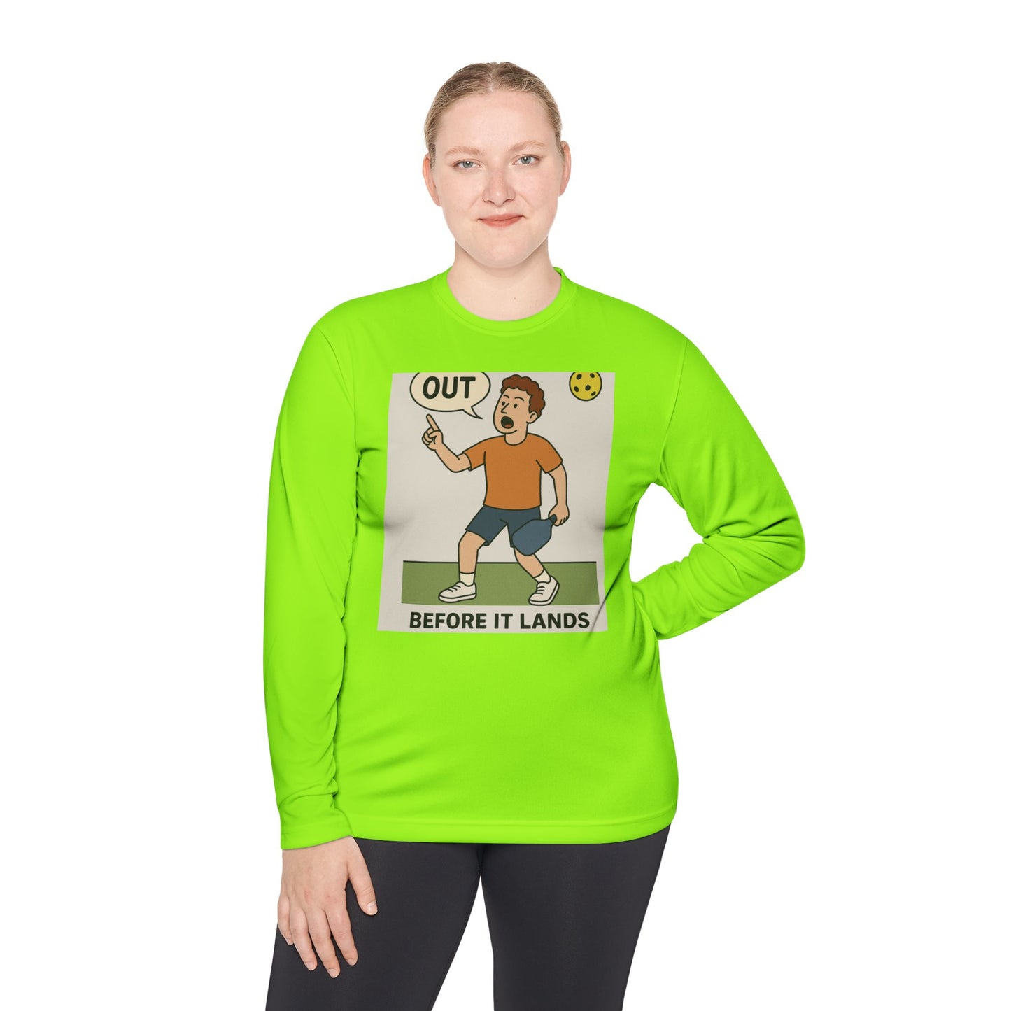 Pickleball Long Sleeve Tee - Unique Design