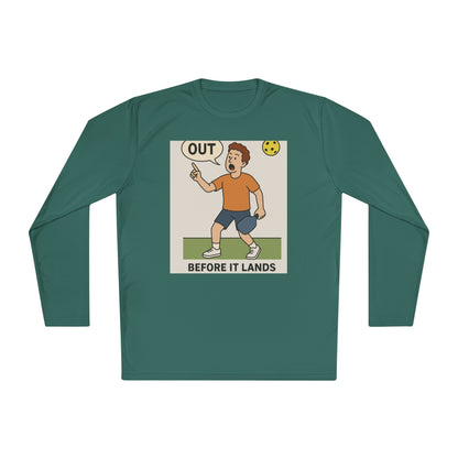 Pickleball Long Sleeve Tee - Unique Design