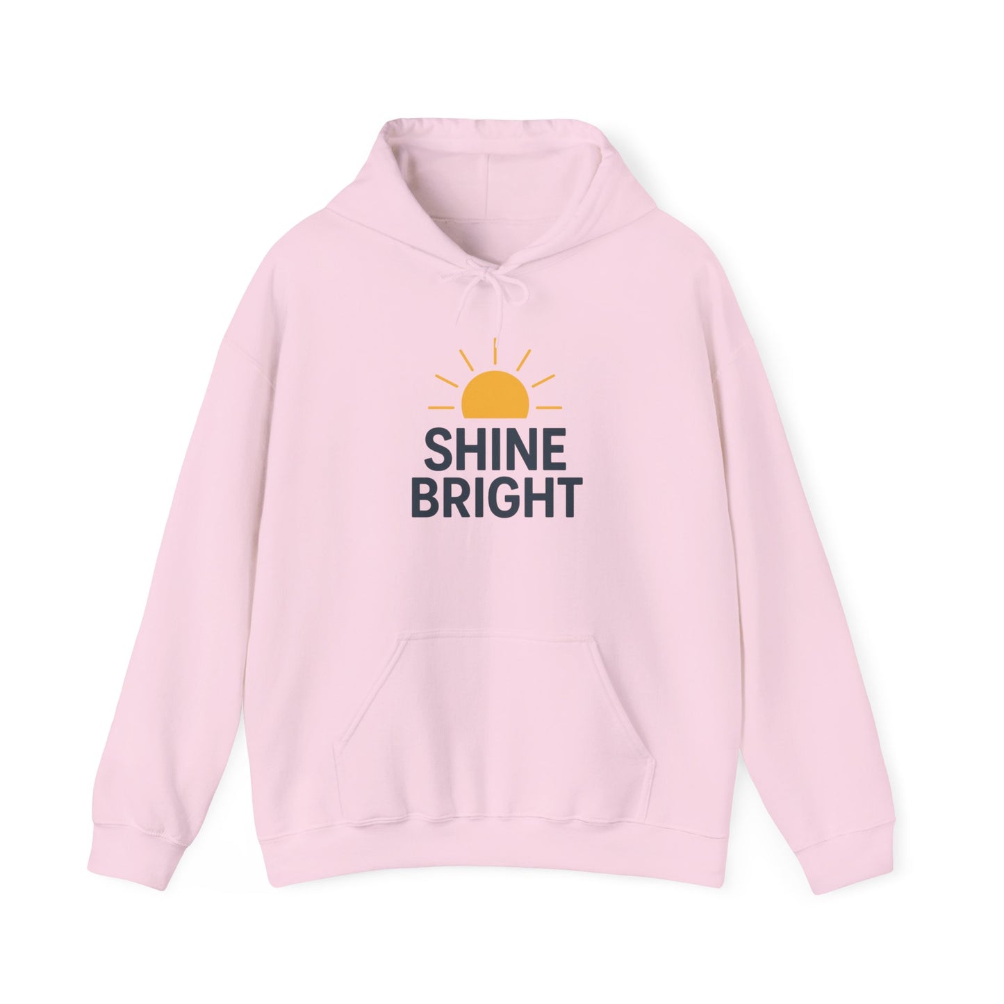 Shine Bright Hoodie - Unisex Heavy Blend, Cozy Sweatshirt for Sun-Lovers, Perfect Gift for Motivational Moments, Warm Layer for All [...]
