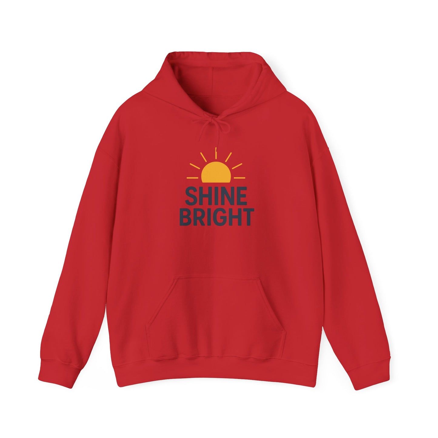 Shine Bright Hoodie - Unisex Heavy Blend, Cozy Sweatshirt for Sun-Lovers, Perfect Gift for Motivational Moments, Warm Layer for All [...]