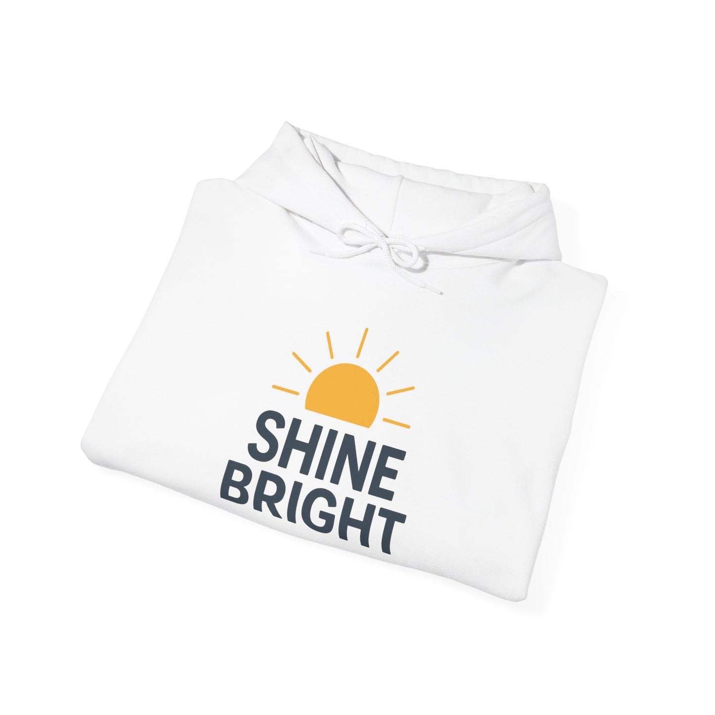 Shine Bright Hoodie - Unisex Heavy Blend, Cozy Sweatshirt for Sun-Lovers, Perfect Gift for Motivational Moments, Warm Layer for All [...]