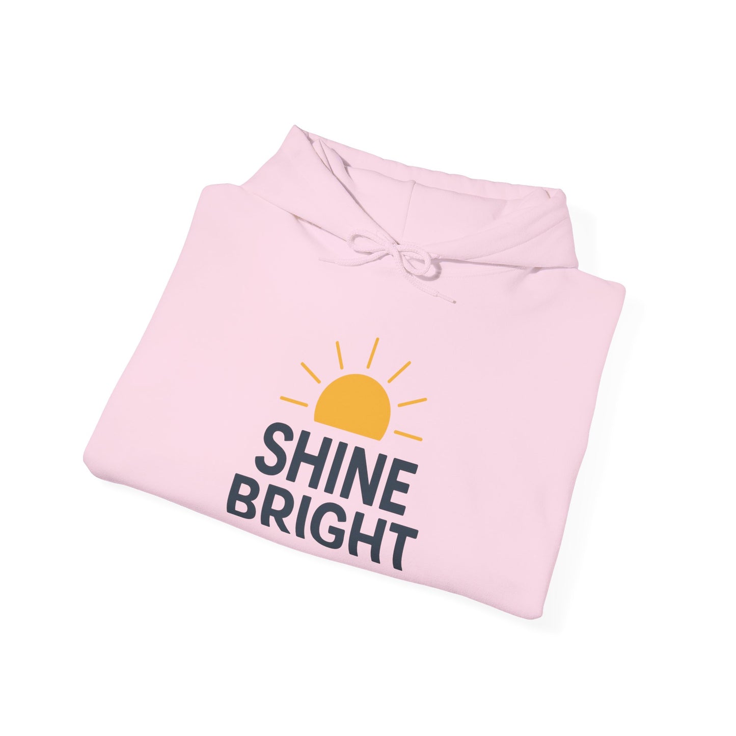 Shine Bright Hoodie - Unisex Heavy Blend, Cozy Sweatshirt for Sun-Lovers, Perfect Gift for Motivational Moments, Warm Layer for All [...]