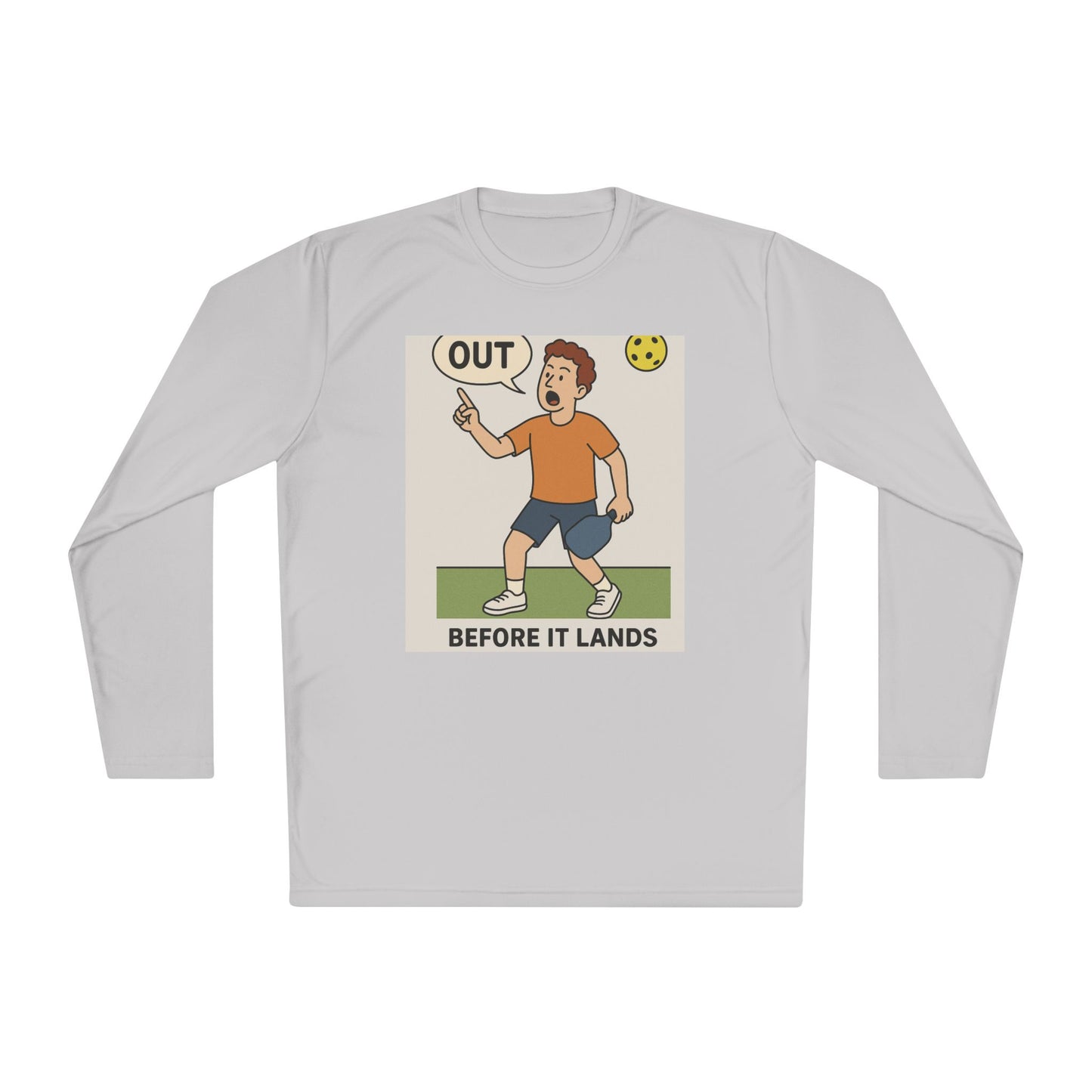 Pickleball Long Sleeve Tee - Unique Design
