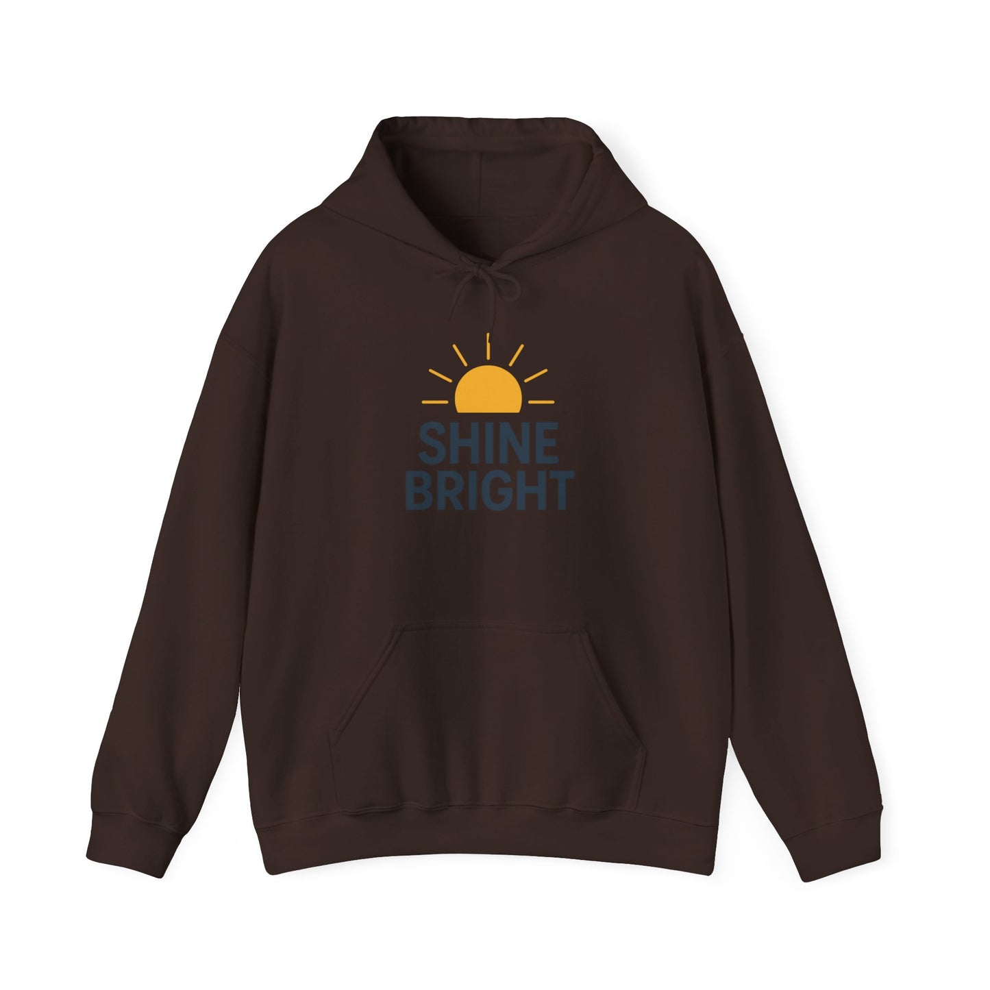Shine Bright Hoodie - Unisex Heavy Blend, Cozy Sweatshirt for Sun-Lovers, Perfect Gift for Motivational Moments, Warm Layer for All [...]