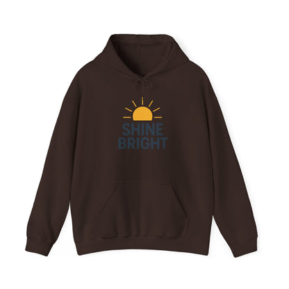 Shine Bright Hoodie - Unisex Heavy Blend, Cozy Sweatshirt for Sun-Lovers, Perfect Gift for Motivational Moments, Warm Layer for All [...]