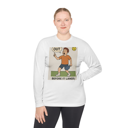 Pickleball Long Sleeve Tee - Unique Design