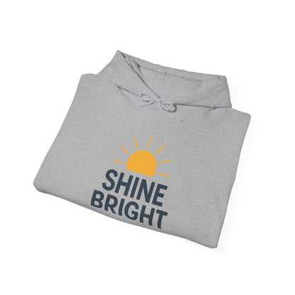 Shine Bright Hoodie - Unisex Heavy Blend, Cozy Sweatshirt for Sun-Lovers, Perfect Gift for Motivational Moments, Warm Layer for All [...]