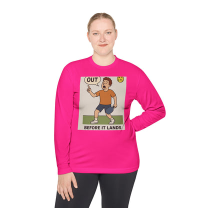 Pickleball Long Sleeve Tee - Unique Design