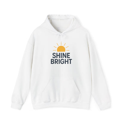 Shine Bright Hoodie - Unisex Heavy Blend, Cozy Sweatshirt for Sun-Lovers, Perfect Gift for Motivational Moments, Warm Layer for All [...]