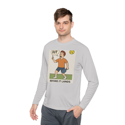 Pickleball Long Sleeve Tee - Unique Design