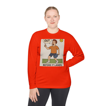 Pickleball Long Sleeve Tee - Unique Design